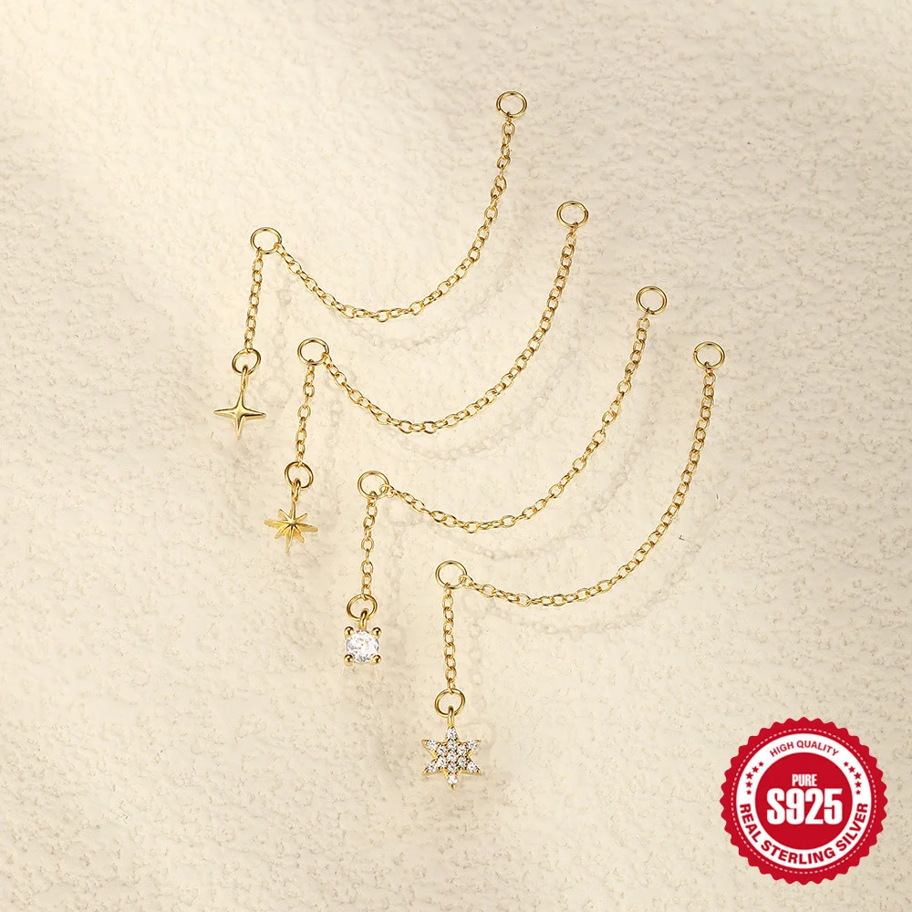 925 Sterling Silver Hoop Earrings - style E - Small Round - Image 3