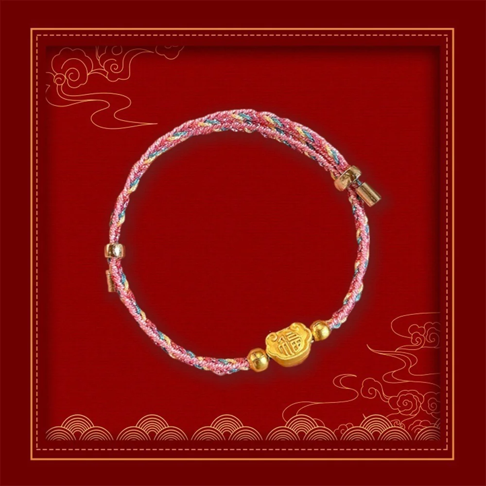 2026 Handmade Classic Woven Bracelet -style A - Adjustable Cotton Cord, Minimalist Everyday Accessory