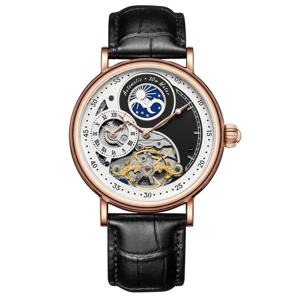 Locevito Original Classic Collection 001 - Men's Automatic Mechanical Water Resistant