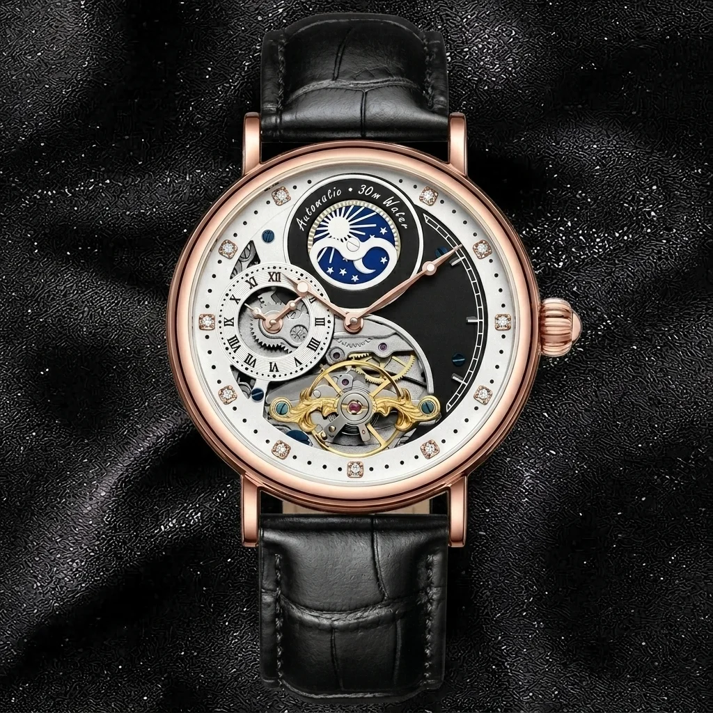 Locevito Original Classic Collection 001 - Men's Automatic Mechanical Water Resistant - Image 2