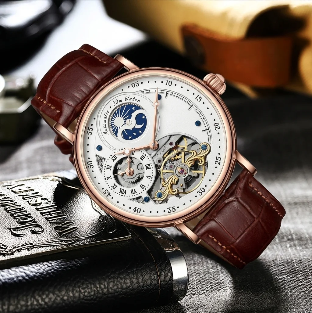 Locevito Original Classic Collection 003 - Men's Automatic Mechanical Water Resistant - Image 2